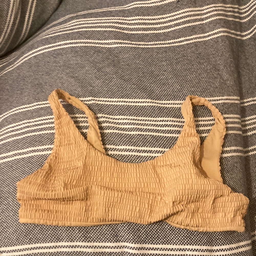 Beige San Lorenzo swim top